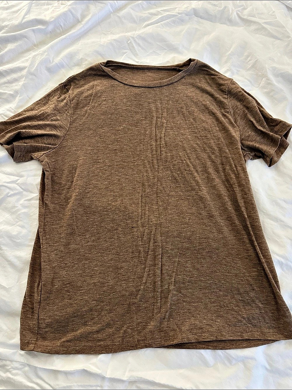 Brown Short Sleeve Tee